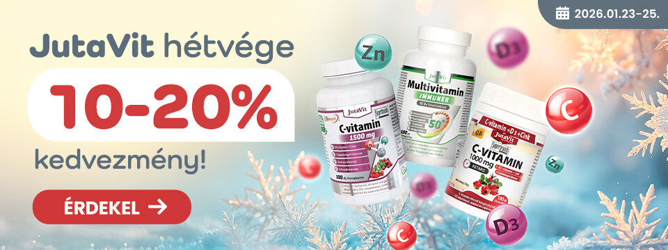 Jutavit Hétvége 2026. Január 23-25.
