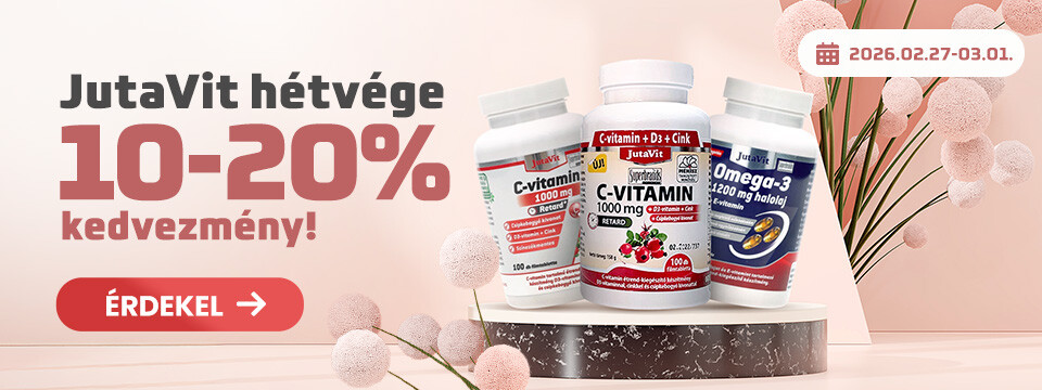 Jutavit Hétvége 2026. Február 27. - Március 1.