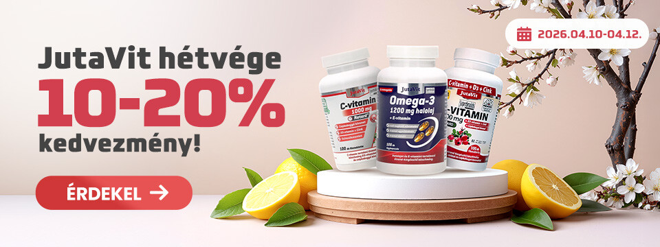 Jutavit Hétvége 2026. Április 10-12.