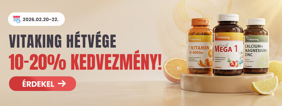 Vitaking Hétvége 2026. Február 20-22.