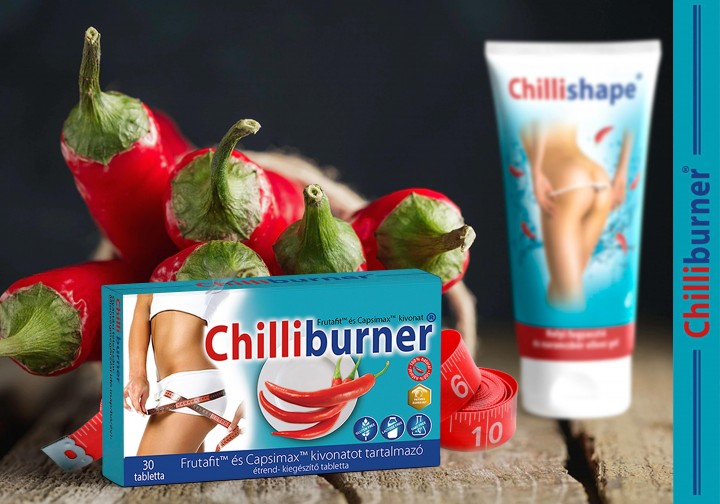 Natur Tanya Chilliburner tabletta 30db + Chillishape gél ml - VitaminNagyker webáruház