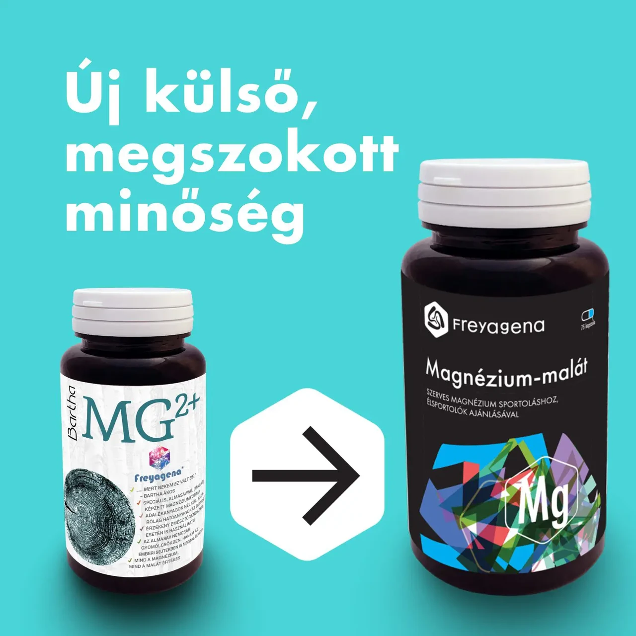 Freyagena Magnézium-malát kapszula (új külső, változatlan minőség!)