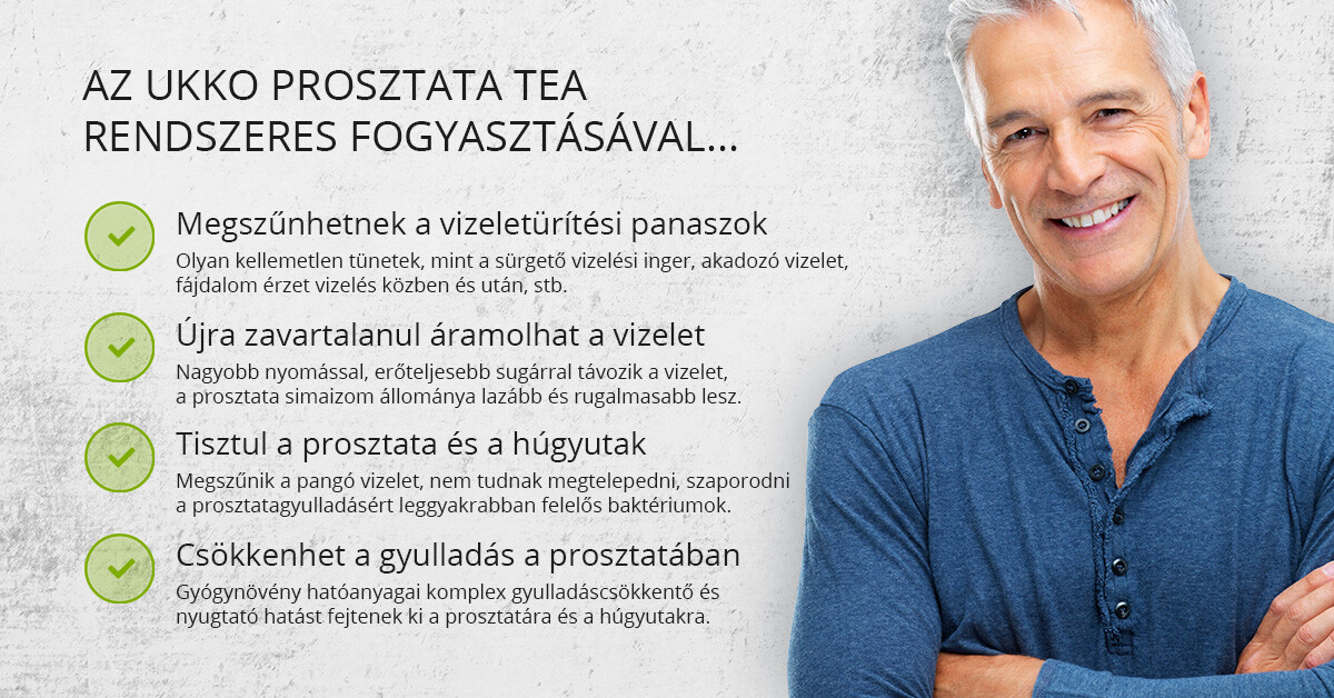 UKKO Prosztata tea hatásai