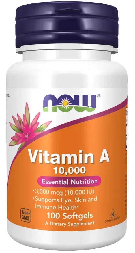 NOW A-vitamin 10000NE kapszula 100db
