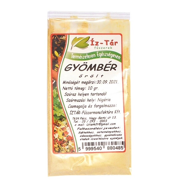 Íz Tár gyömbér őrölt 10g