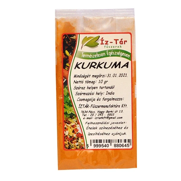 Íz Tár kurkuma őrölt 10g