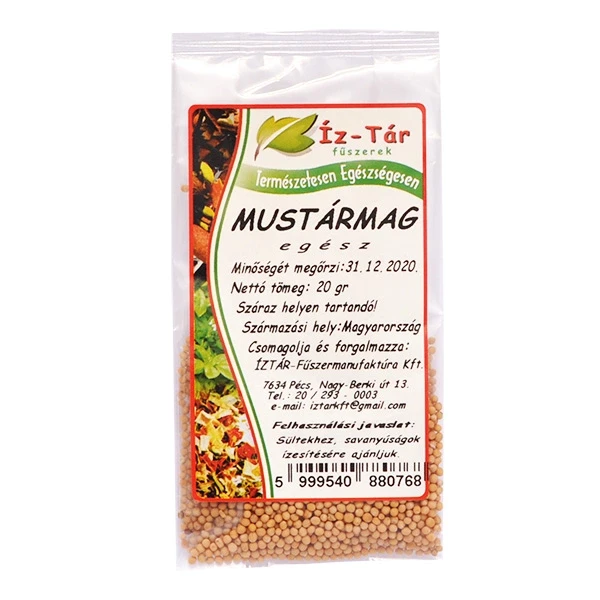 Íz Tár mustármag egész 20g