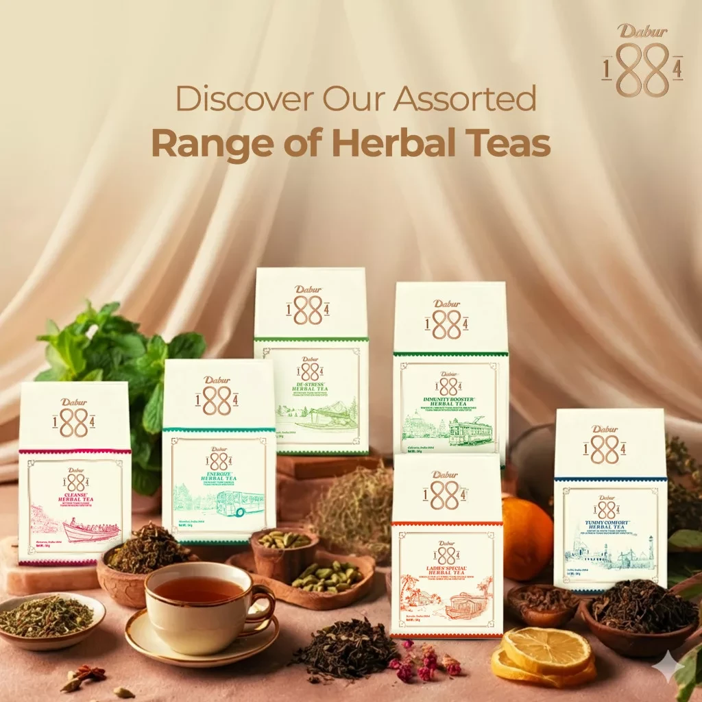 Dabur 1884 Női Harmónia Gyógynövényes Tea 54g