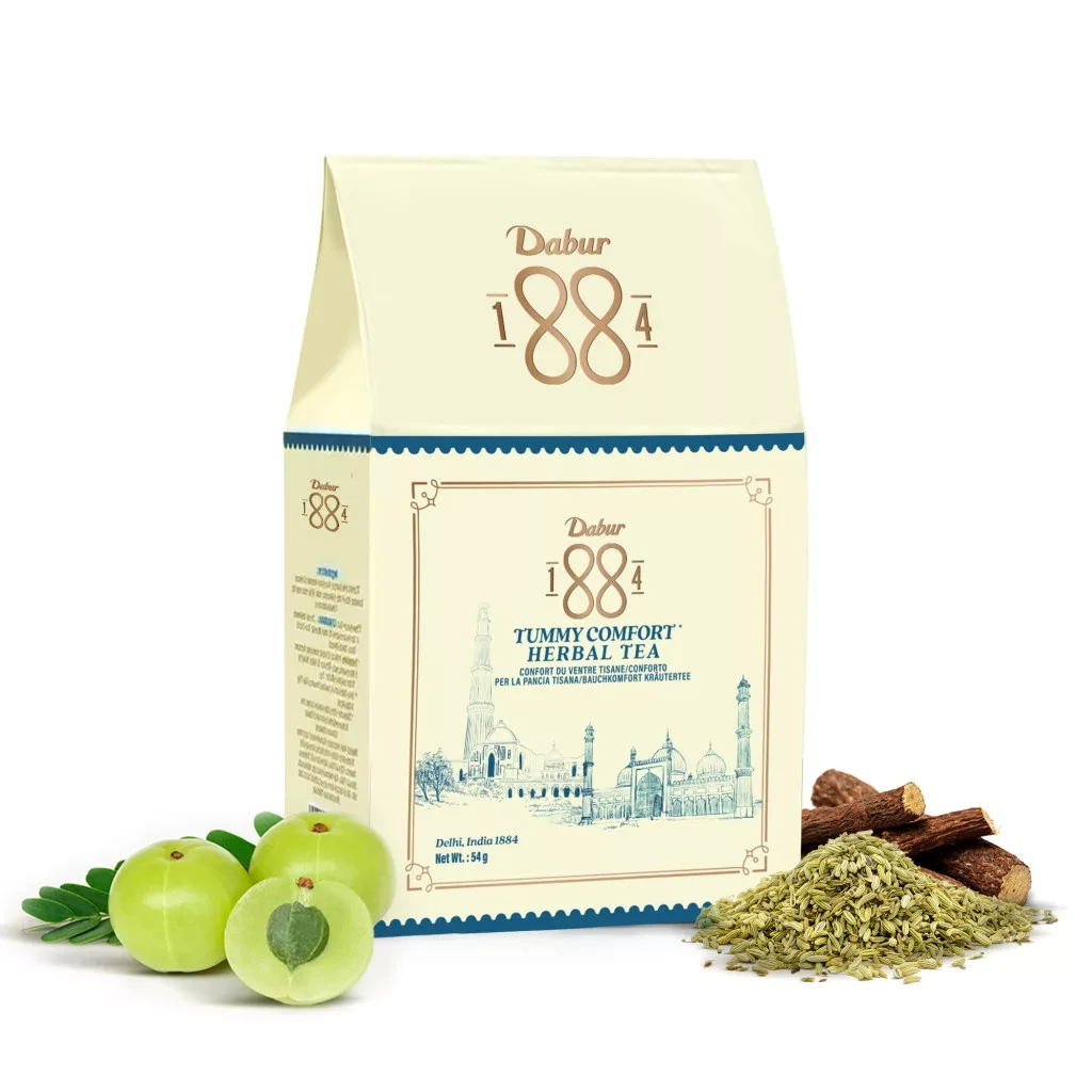 Dabur 1884 Könnyű Emésztés Gyógynövényes Tea 54g