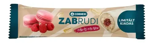 Cornexi Zabrudi - Macaron ízű töltött zabrúd, joghurtos bevonattal 30g