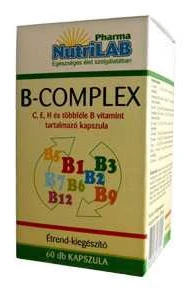 B-complex kapszula 60 db Nutrilab