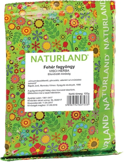 NL Fehér fagyöngy tea tasakos 100g