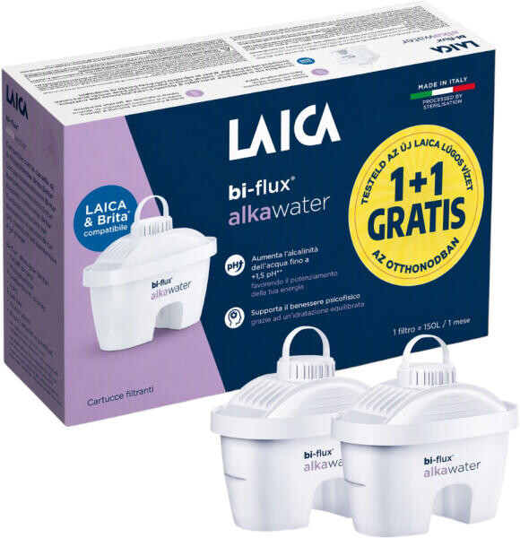 Laica Bi-Flux Alkawater Szűrőbetét  1 + 1 db-os