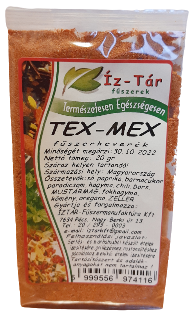 ÍZTÁR Tex-Mex fűszerkeverék 20 g