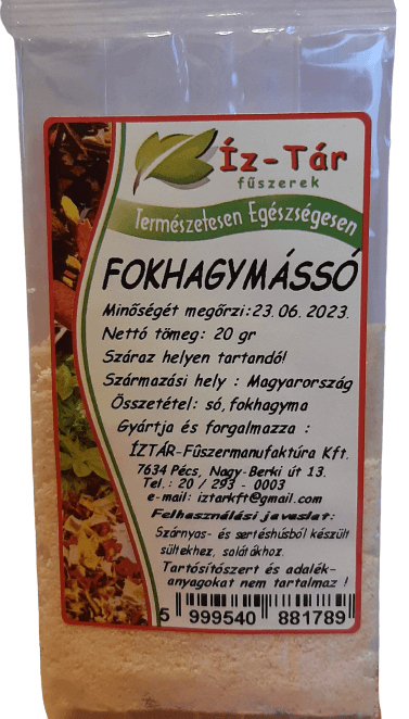 ÍZTÁR Fokhagymássó 20 g