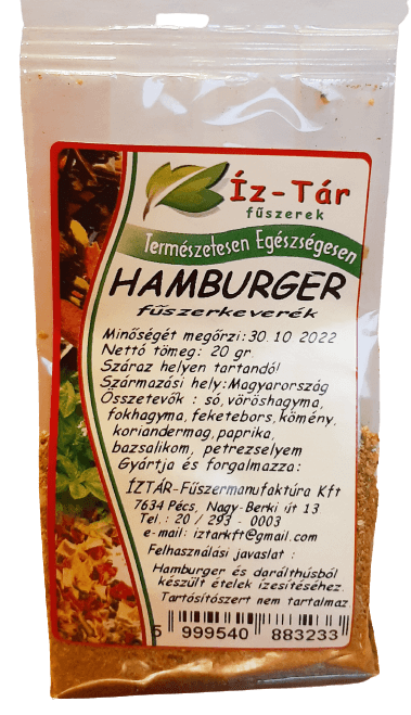 ÍZTÁR Hamburger fűszerkeverék 20 g