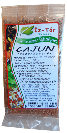 ÍZTÁR Cajun fűszerkeverék 20 g