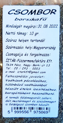ÍZTÁR Csombor borsikafű 10 g ( Táltos )