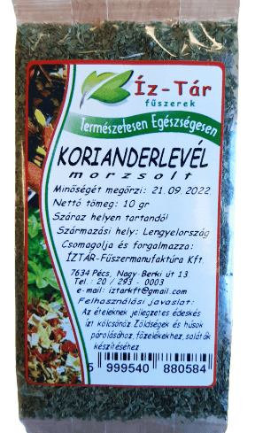 Íz Tár Korianderlevél morzsolt 10g