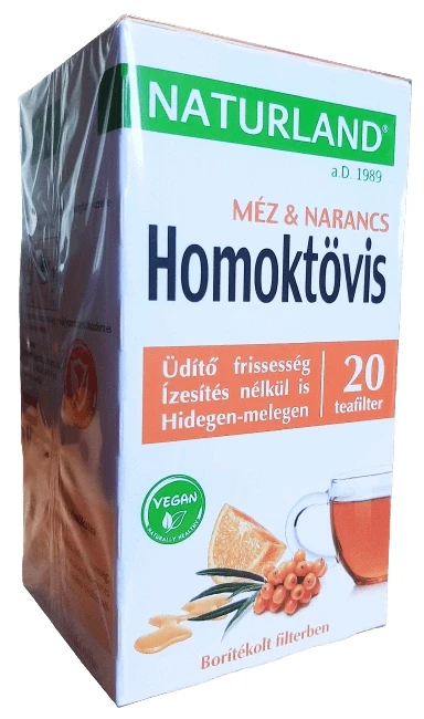 Naturland Homoktövis Méz & Narancs tea 20db x 2g