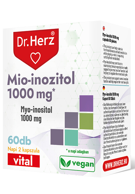 Dr. Herz Mio-inozitol 1000 mg kapszula 60 db