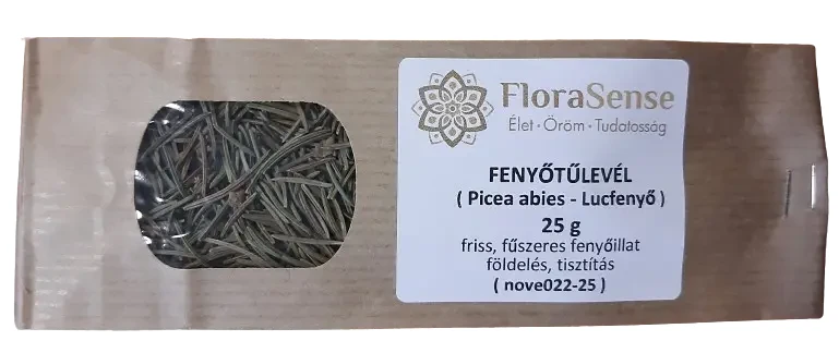 FENYŐTŰLEVÉL - Picea abies - Közönséges lucfenyő vágott 25 g