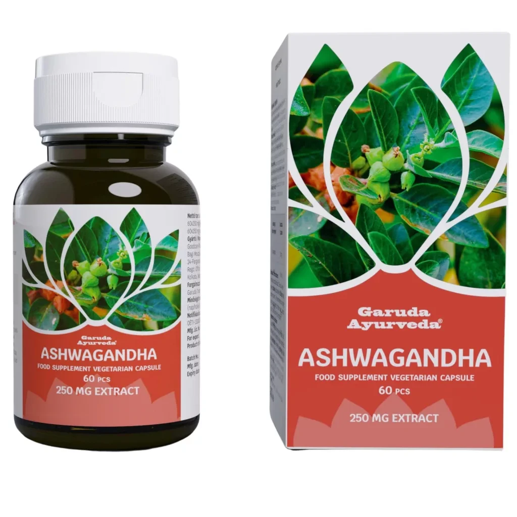 Garuda Ayurveda Ashwagandha vega kapszula 60db