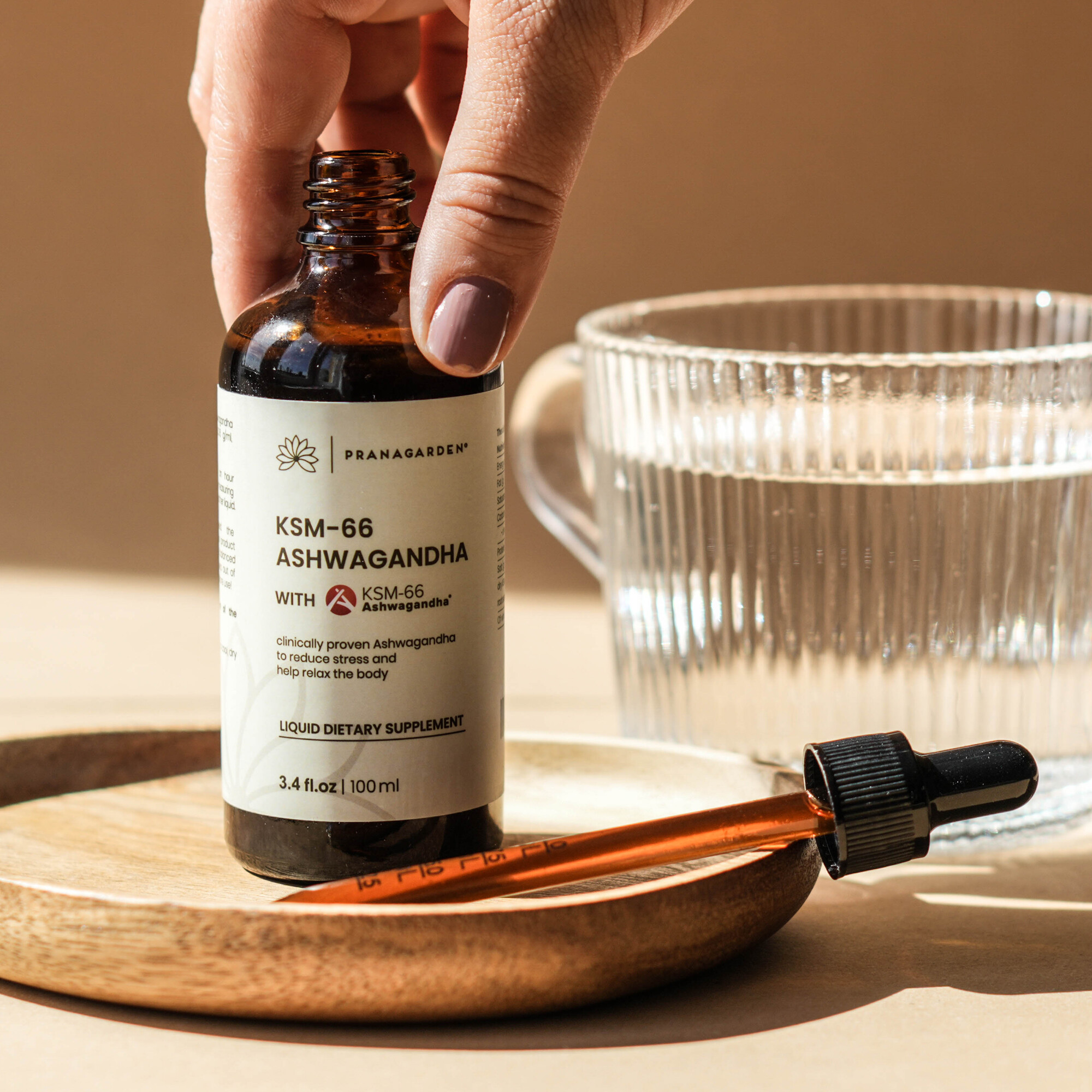 Pranagarden KSM-66 Ashwagandha bio folyékony kivonat 100 ml