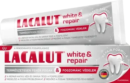 Lacalut White & Repair Fogkrém 75 ml