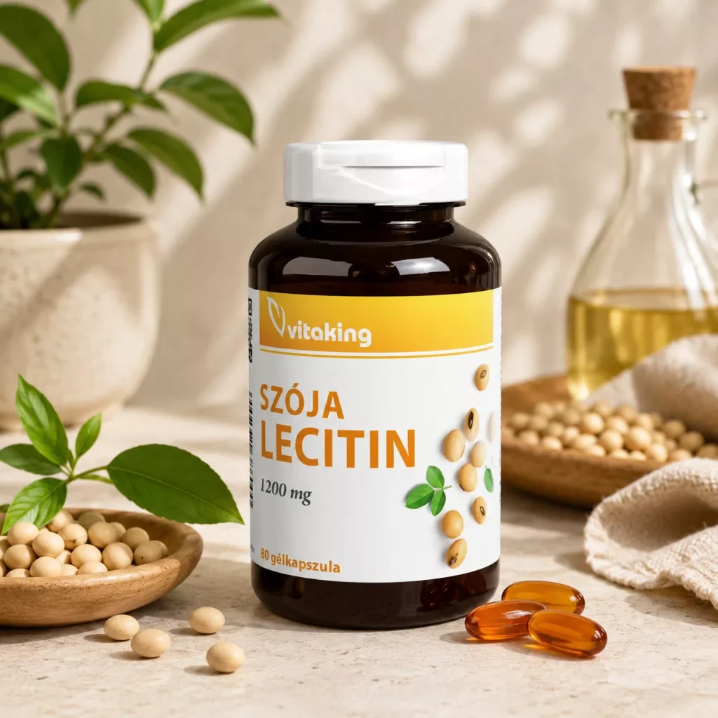 VK Szója Lecitin 1200mg 80 db Gélkapszula