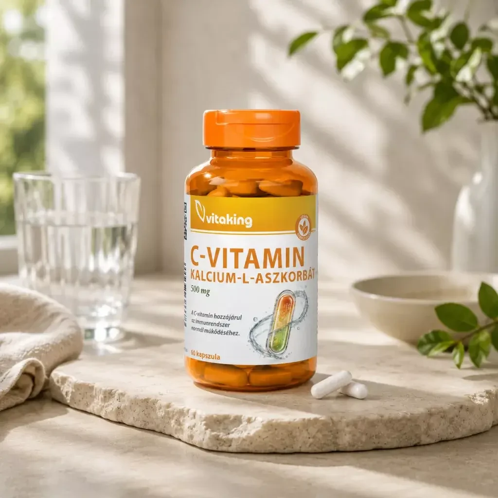 VK C- Vitamin Kalcium - L - Aszkorbát 500 mg 60 db Kapszula