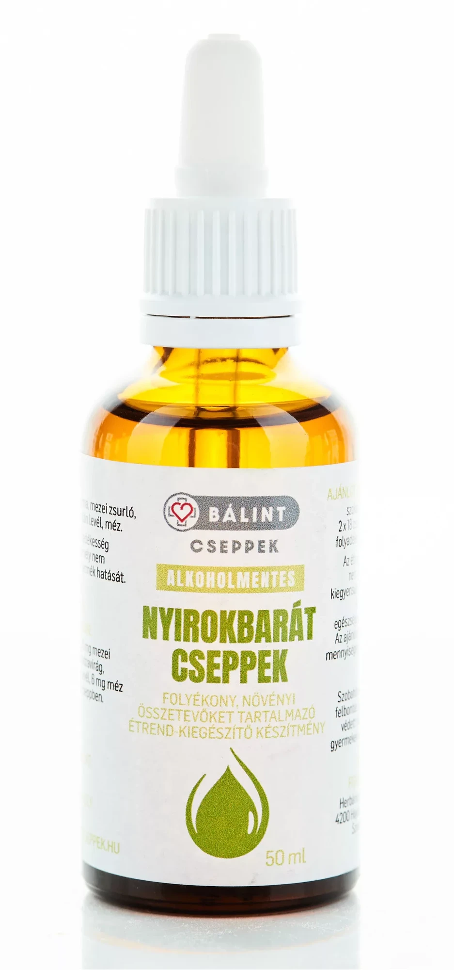 Bálint Cseppek Alkoholmentes Nyirokbarát Cseppek 50 ml