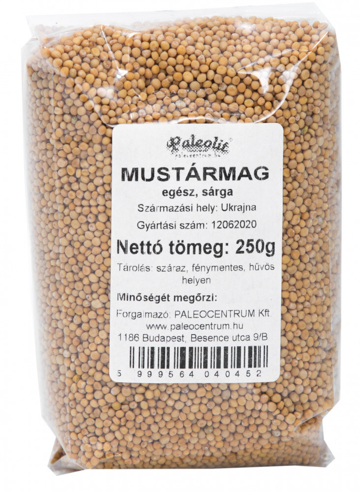 Mustármag egész sárga 250g Paleolit