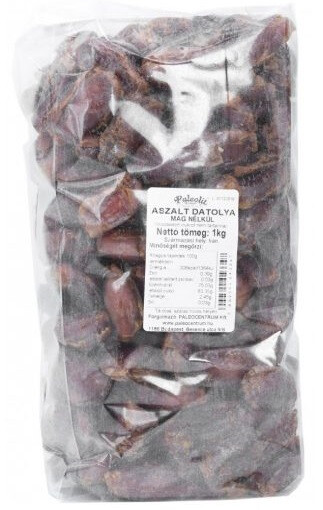 Aszalt datolya mag nélkül 1kg Paleolit