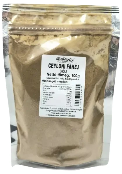 Paleolit Ceyloni fahéj őrölt 100 g