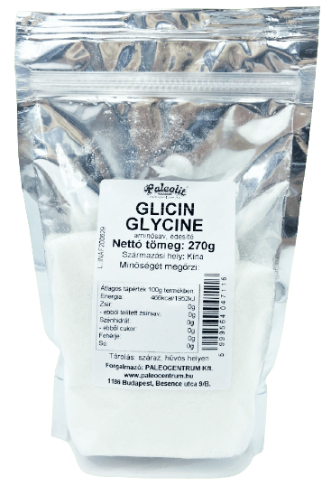 Glicin - Glycine Paleolit aminósav - édesítő 270 g