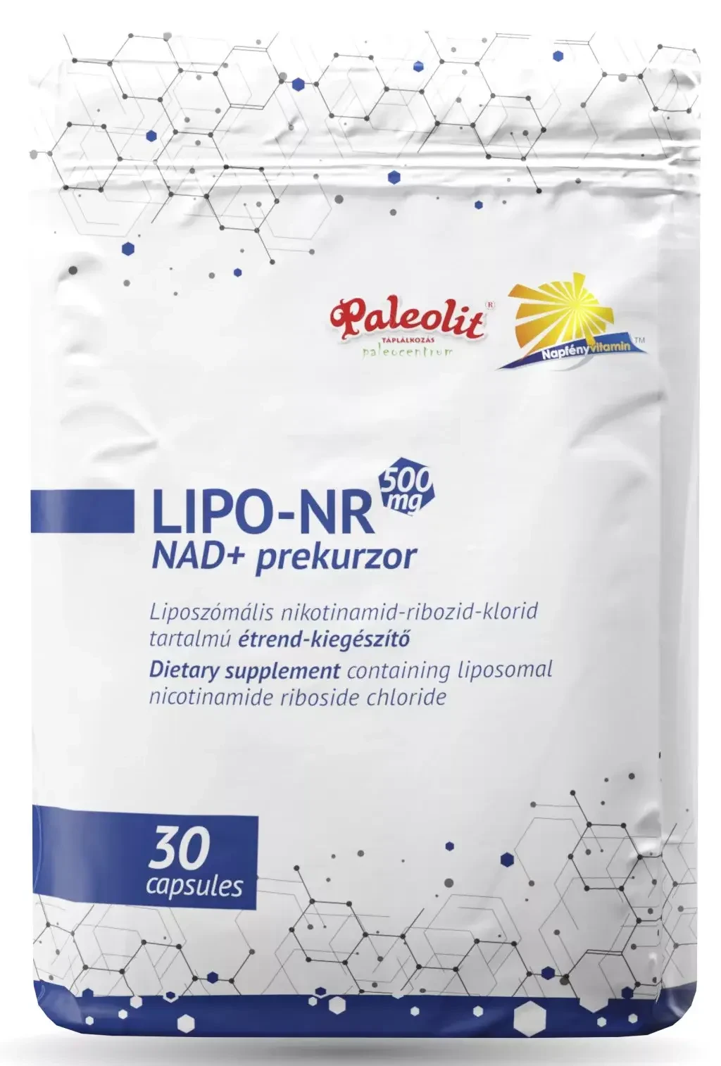 Paleolit LIPO-NR NAD+ prekurzor 500 mg 30 db