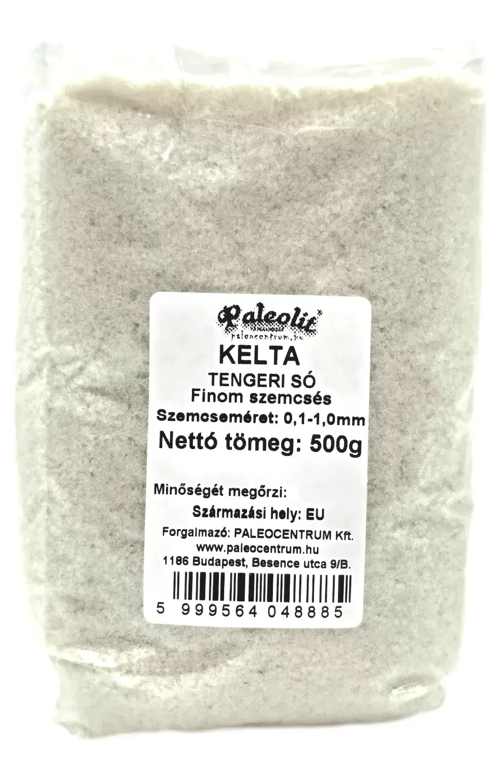Paleolit Kelta Tengeri Só Finom Szemcsés 500g