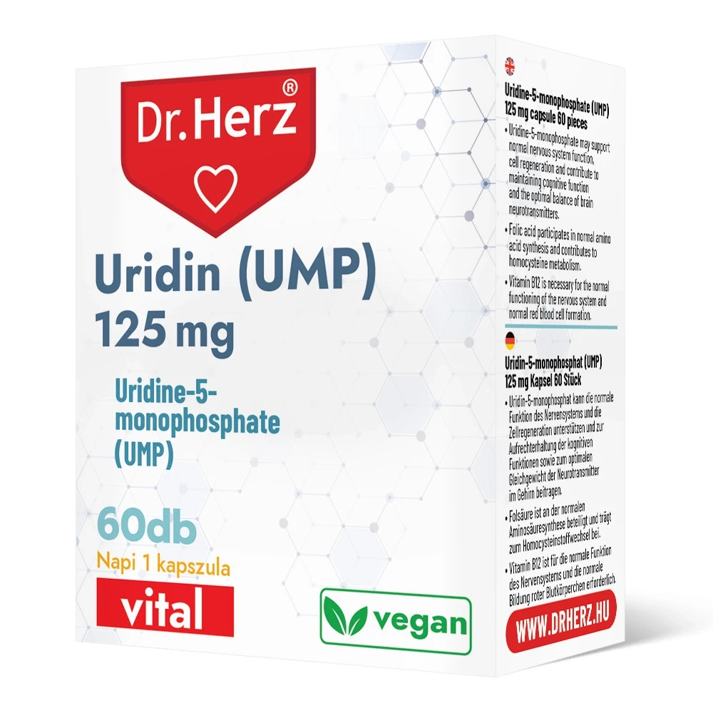 Dr.Herz URIDIN (UMP) 125 mg 60 db kapszula