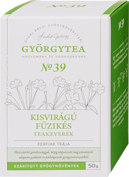 Györgytea Kisvirágú füzikés teakeverék 50 g