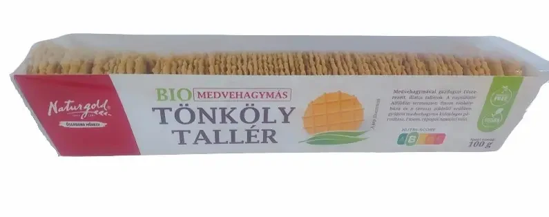 Naturgold Bio tönköly medvehagymás tallér 100g