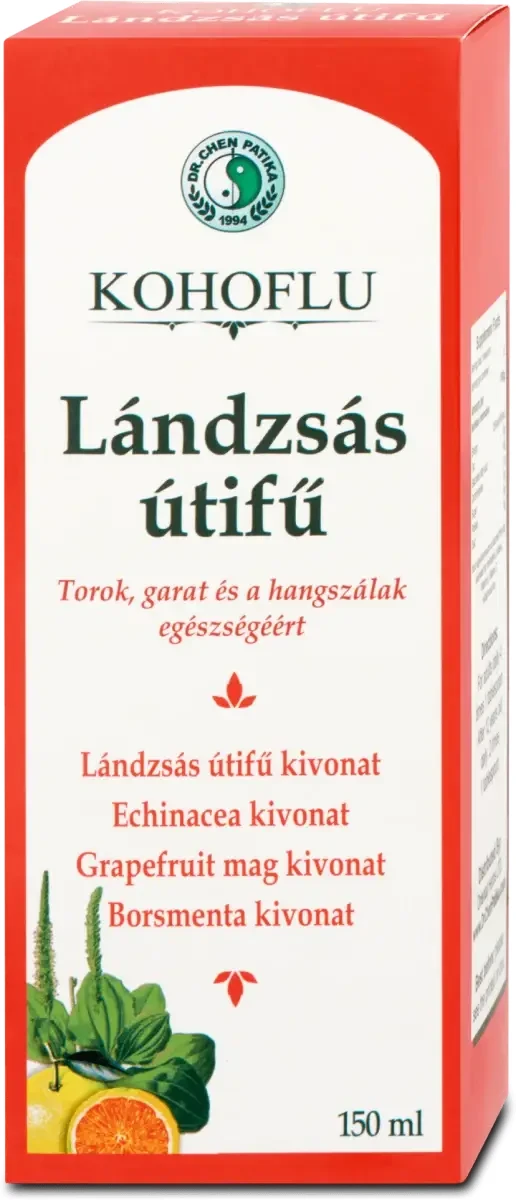 Dr. Chen Kohoflu Lándzsás Útifű Szirup 150 ml