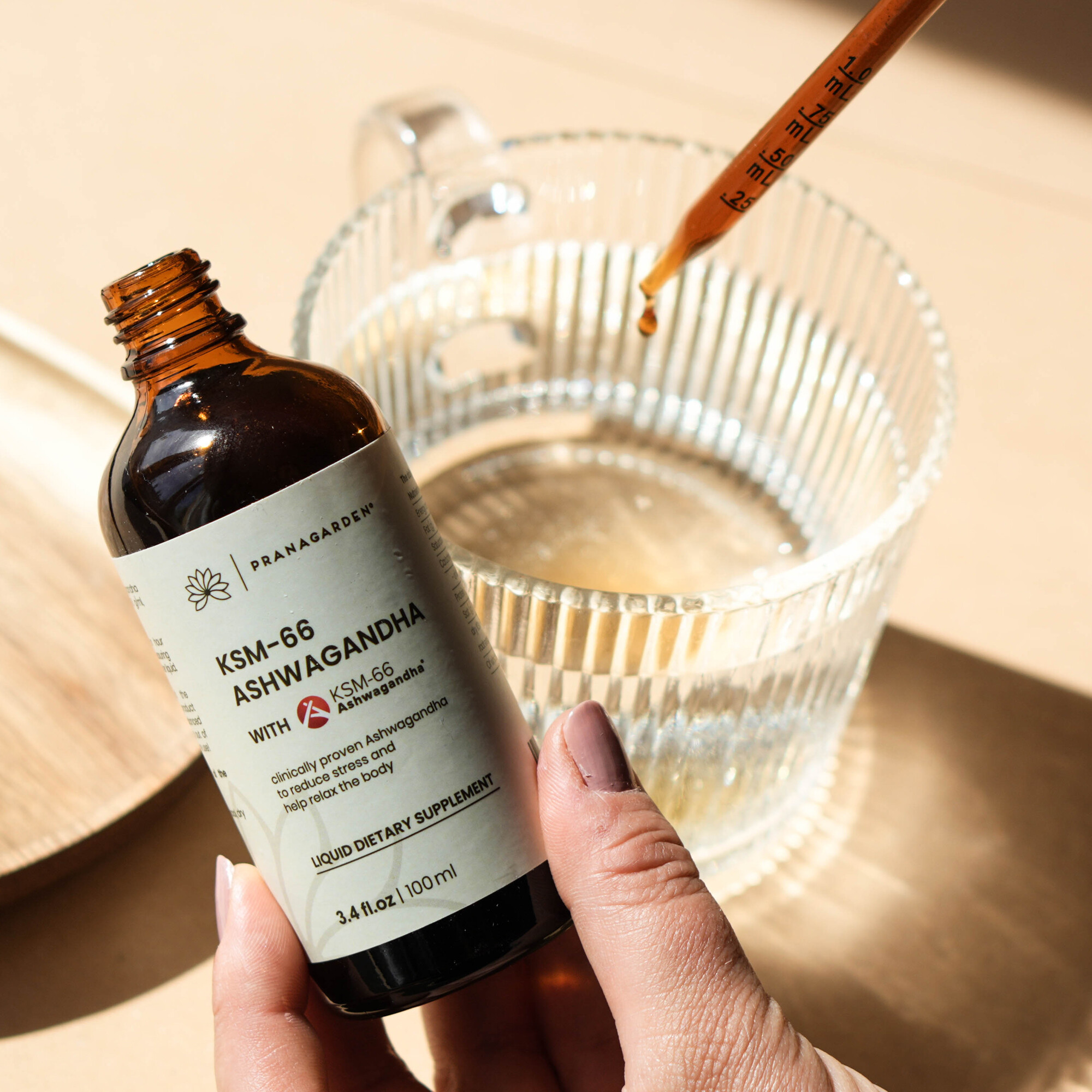 Pranagarden KSM-66 Ashwagandha bio folyékony kivonat 100 ml