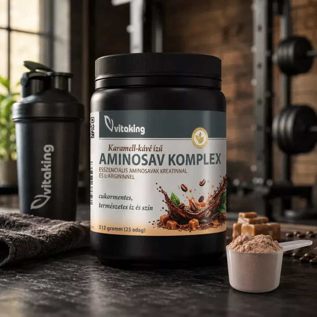 VK Aminosav Komplex Karamell - Kávé Ízű 312 g