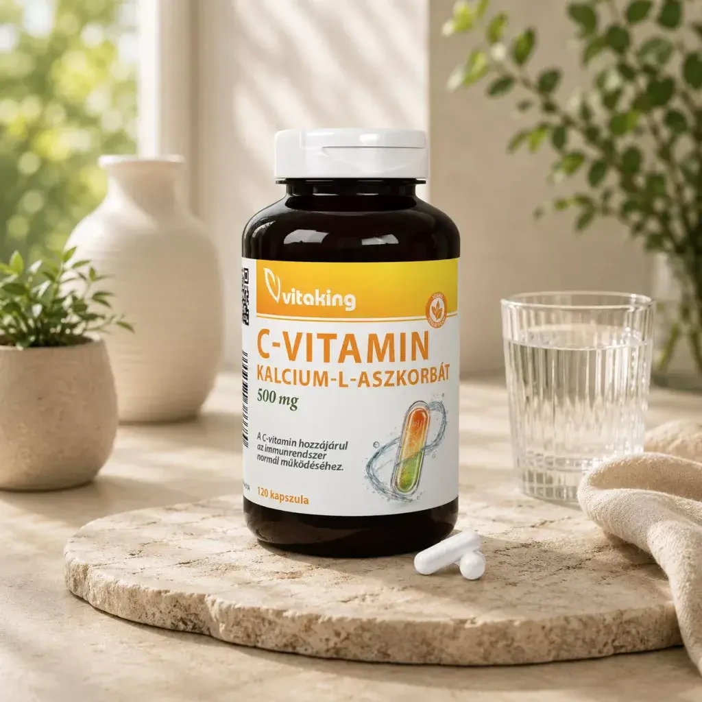 VK C- Vitamin Kalcium - L - Aszkorbát 500 mg 120 db Kapszula
