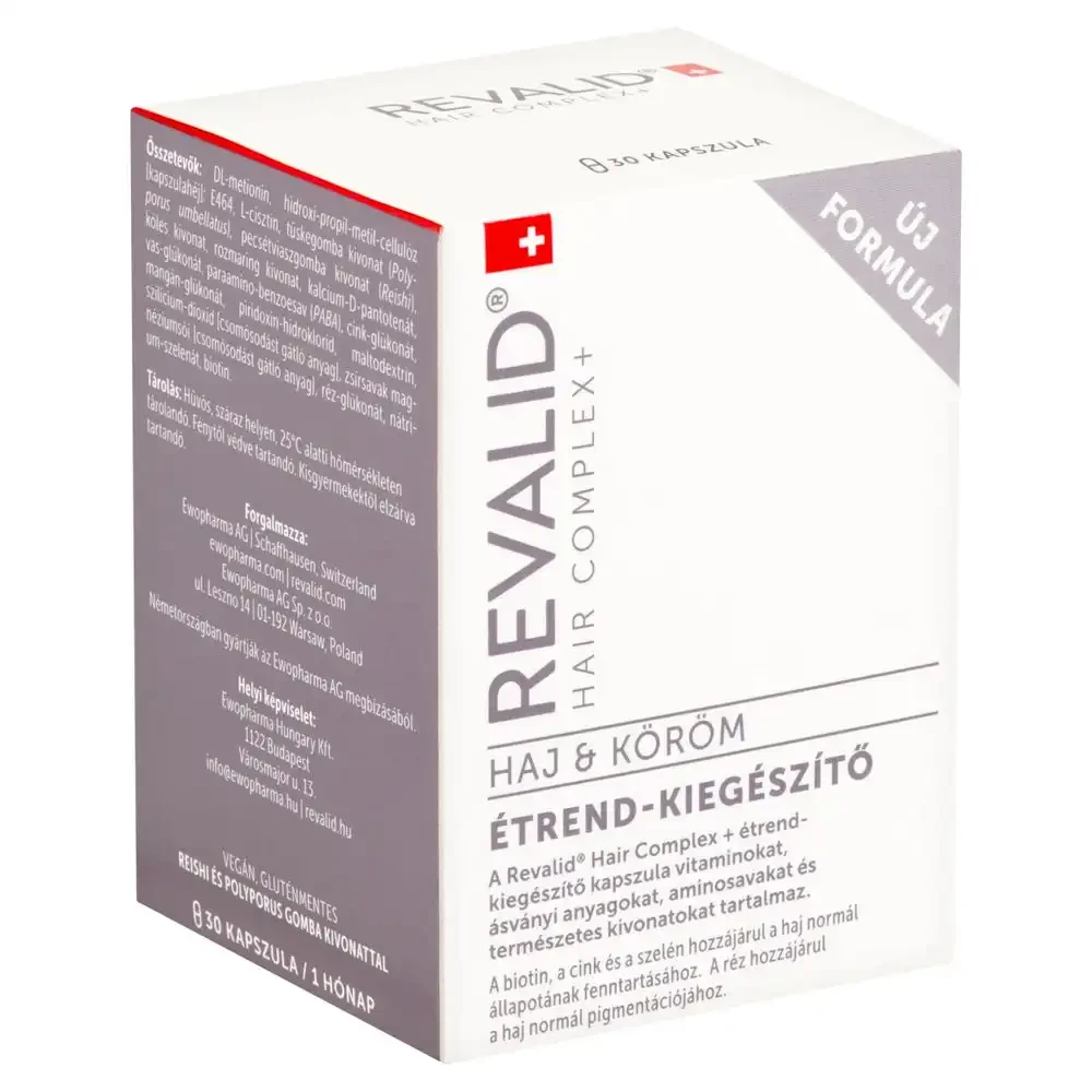 Revalid hair complex étrend kiegészítő kapszula 30db