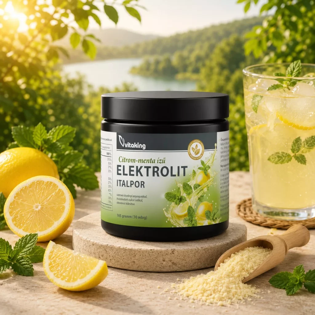 VK Elektrolit Italpor Citrom - Menta  Ízű 165 g