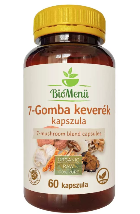 BioMenü BIO 7-GOMBA keverék kapszula 60 db