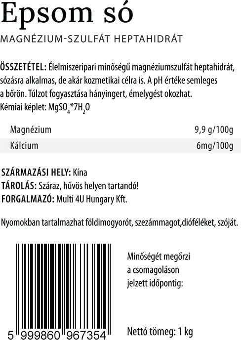 Multi 4U Countryside - Epsom só 1kg