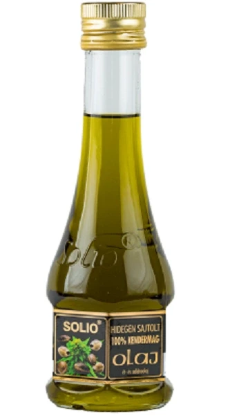 Solio Hidegen Sajtolt Kendermagolaj 200ml